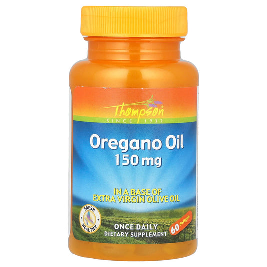 Thompson-Oregano Oil-150 mg-60 Softgels