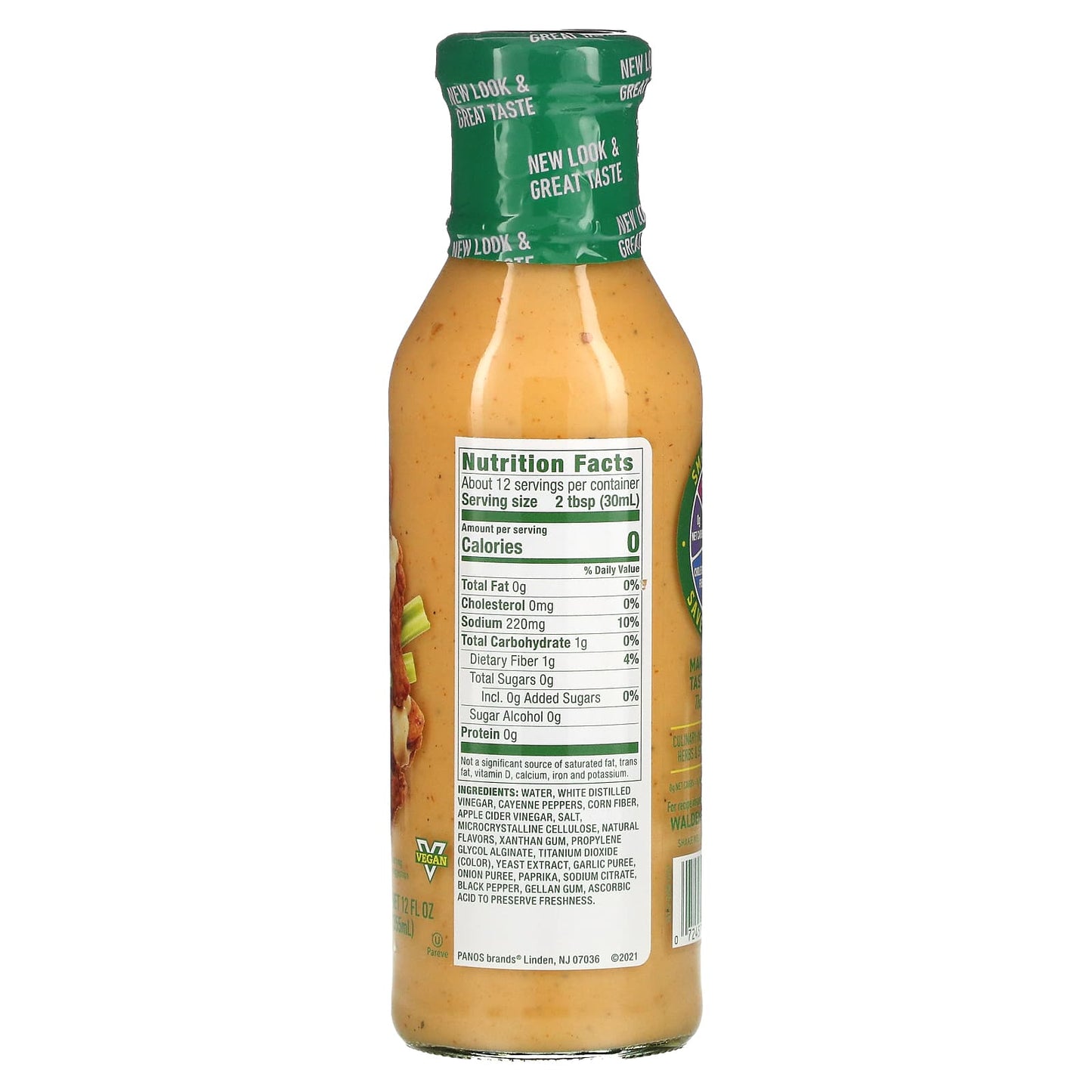 Walden Farms, Buffalo Ranch Dressing & Dip, 12 fl oz (355 ml)