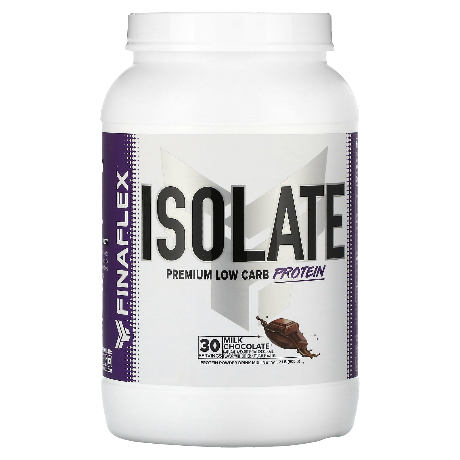 Finaflex-Isolate-Premium Low Carb Protein-Milk Chocolate-2 lb (905 g)