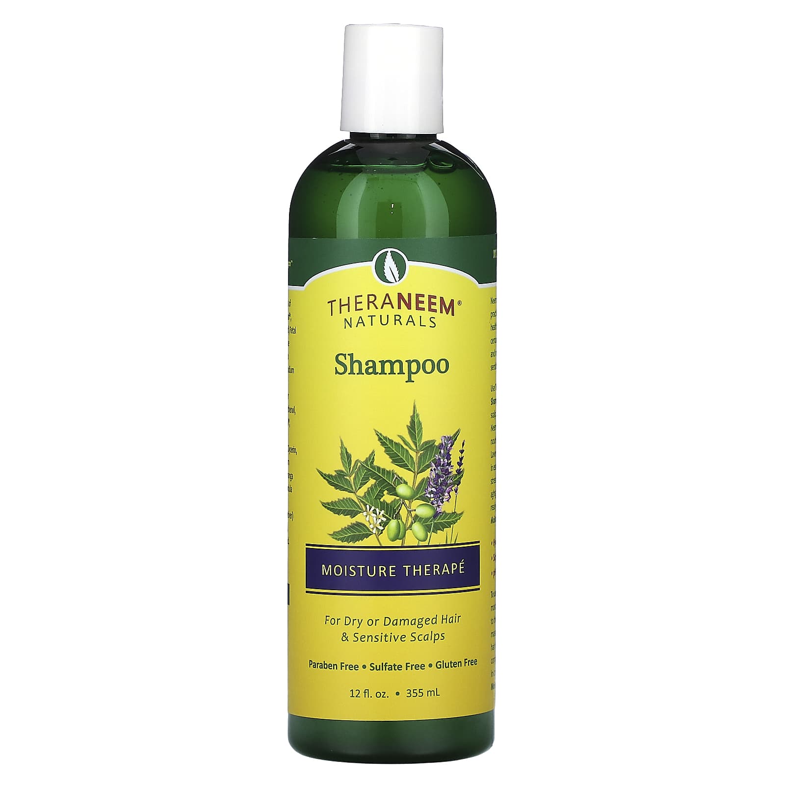 Organix South-Moisture Therapé Shampoo-For Dry or Damaged Hair & Sensitive Scalps-12 fl oz (355 ml)