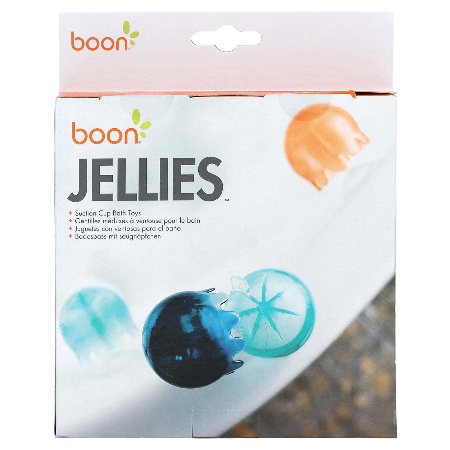 Boon-Jellies- Suction Cup Bath Toys-12M+-9 Pieces