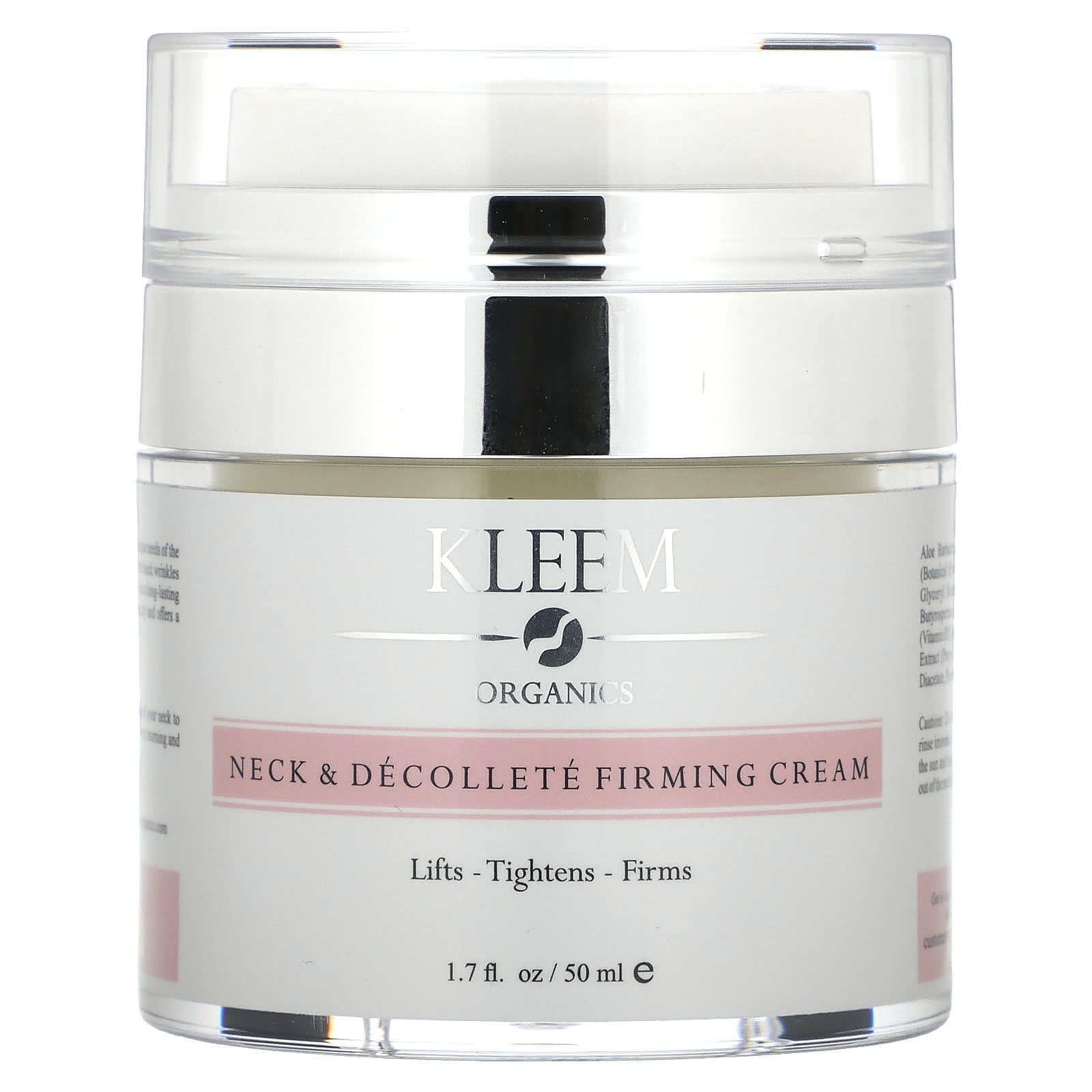 Kleem Organics-Neck & Décolleté Firming Cream-For All Skin Types-1.7 fl oz (50 ml)