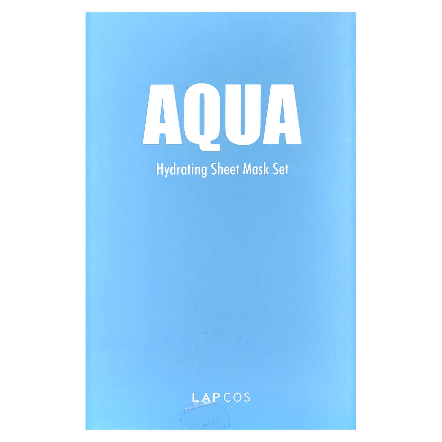 Lapcos, Aqua Beauty Sheet Mask Set, Hydrating, 5 Sheets, 1.01 fl oz (30 ml) Each