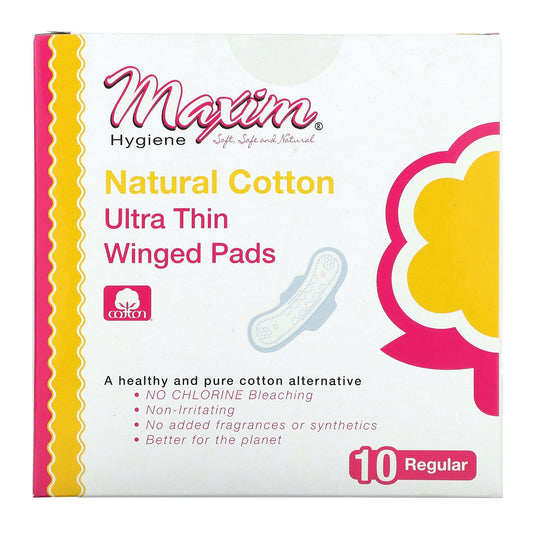 Maxim Hygiene Products-Ultra Thin Winged Pads-Regular-10 Pads