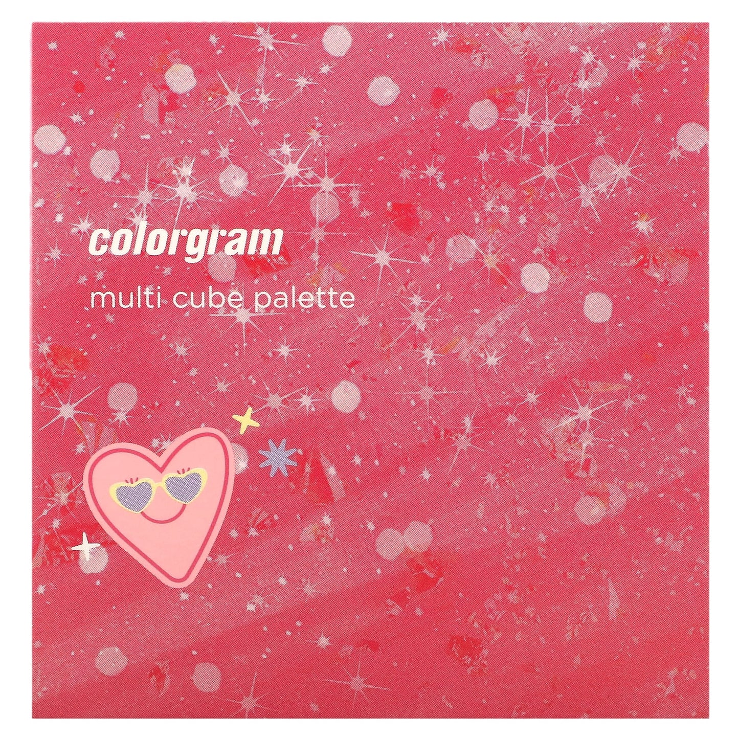 Colorgram, Multi Cube Palette, 02 Romantic Cube, 0.26 oz (7.5 g)