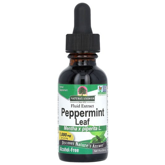 Nature's Answer-Peppermint Leaf-Alcohol-Free -1,000 mg -1 fl oz (30 ml)