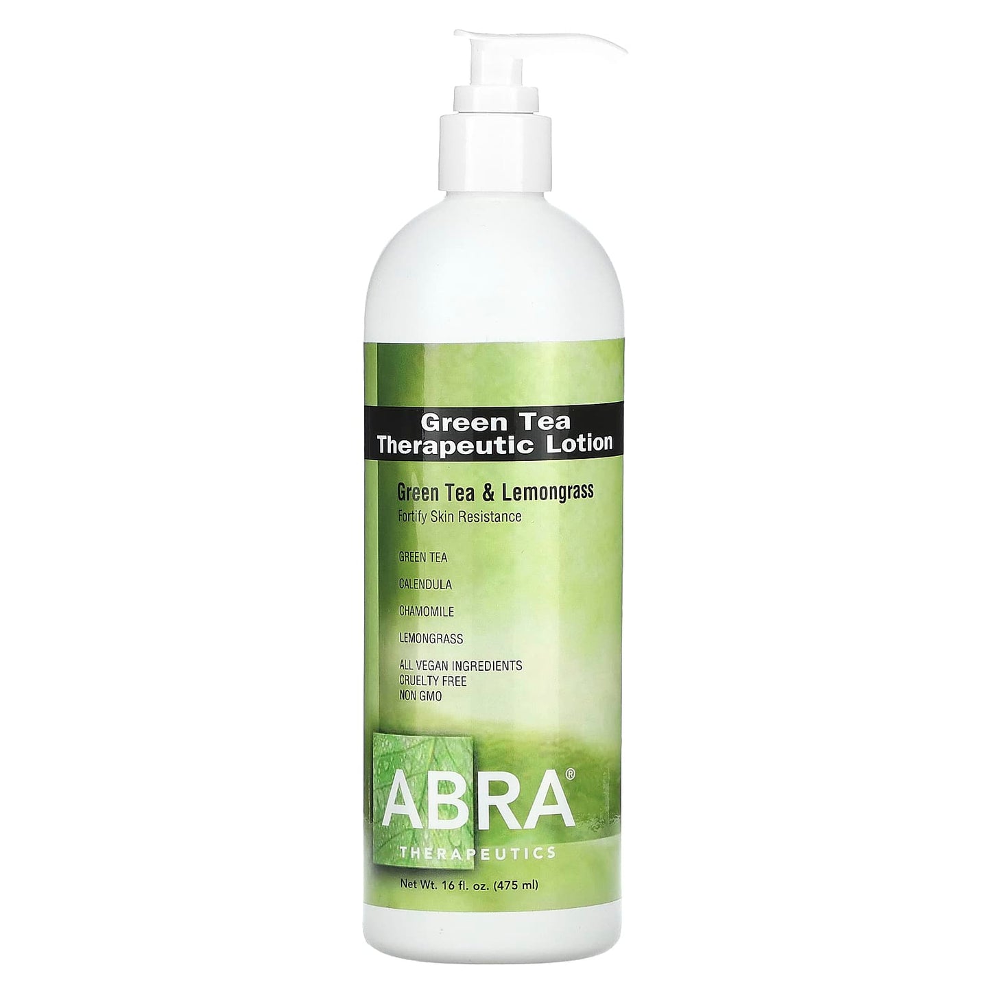 Abra Therapeutics-Green Tea Therapeutic Lotion-16 fl oz (475 ml)