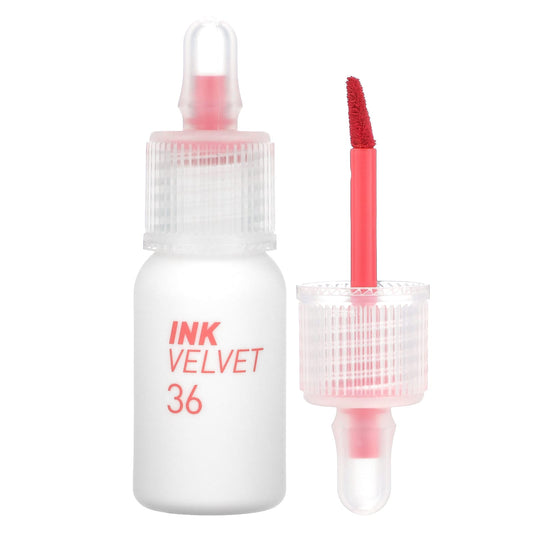 Peripera-Ink Velvet Lip Tint-Weather-36 Active Coral-0.14 oz (4 g)