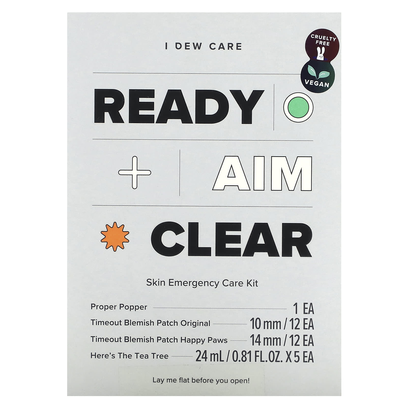 I Dew Care-Ready + Aim + Care-Skin Emergency Care Kit -1 Kit