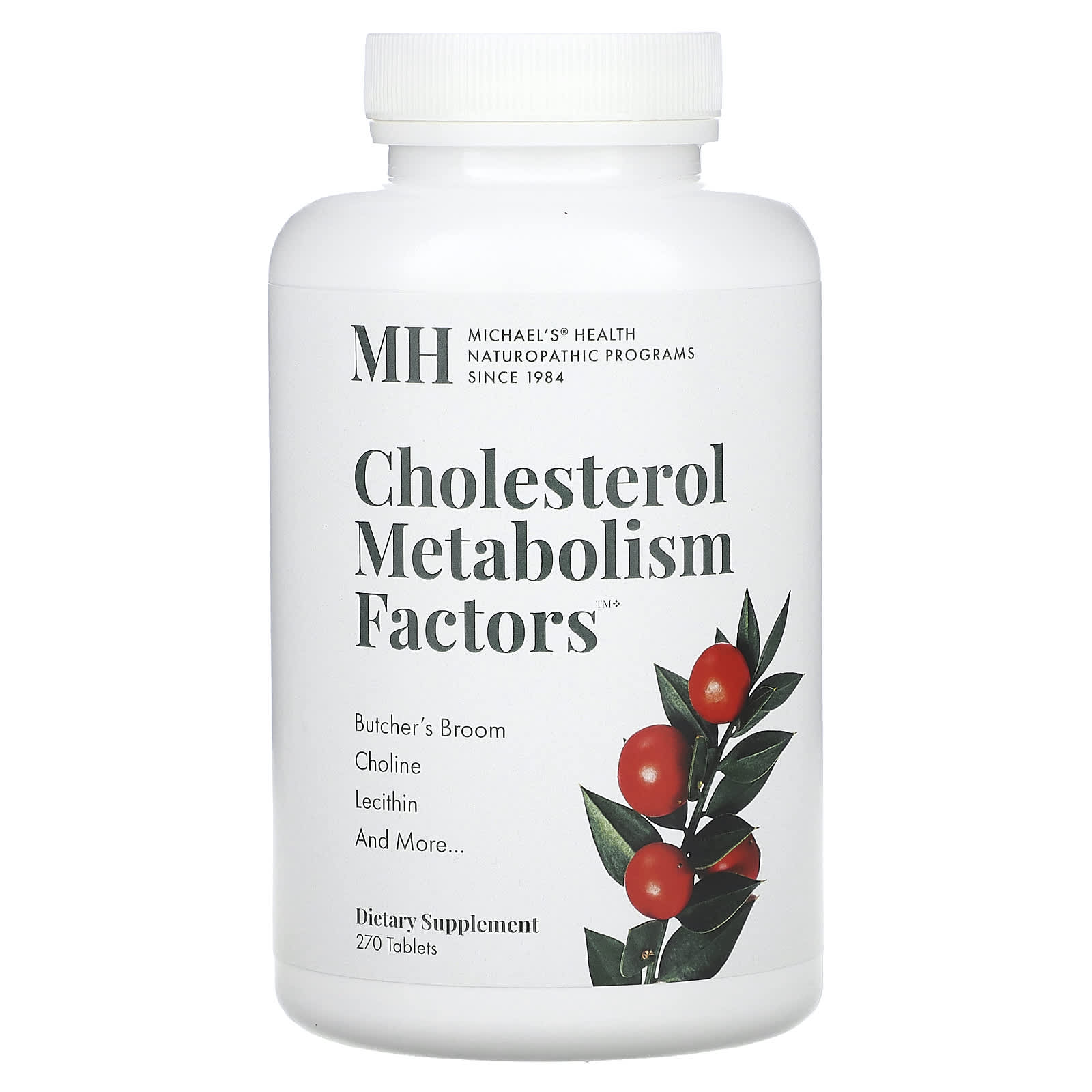 Michael's Naturopathic-Cholesterol Metabolism Factors-270 Tablets