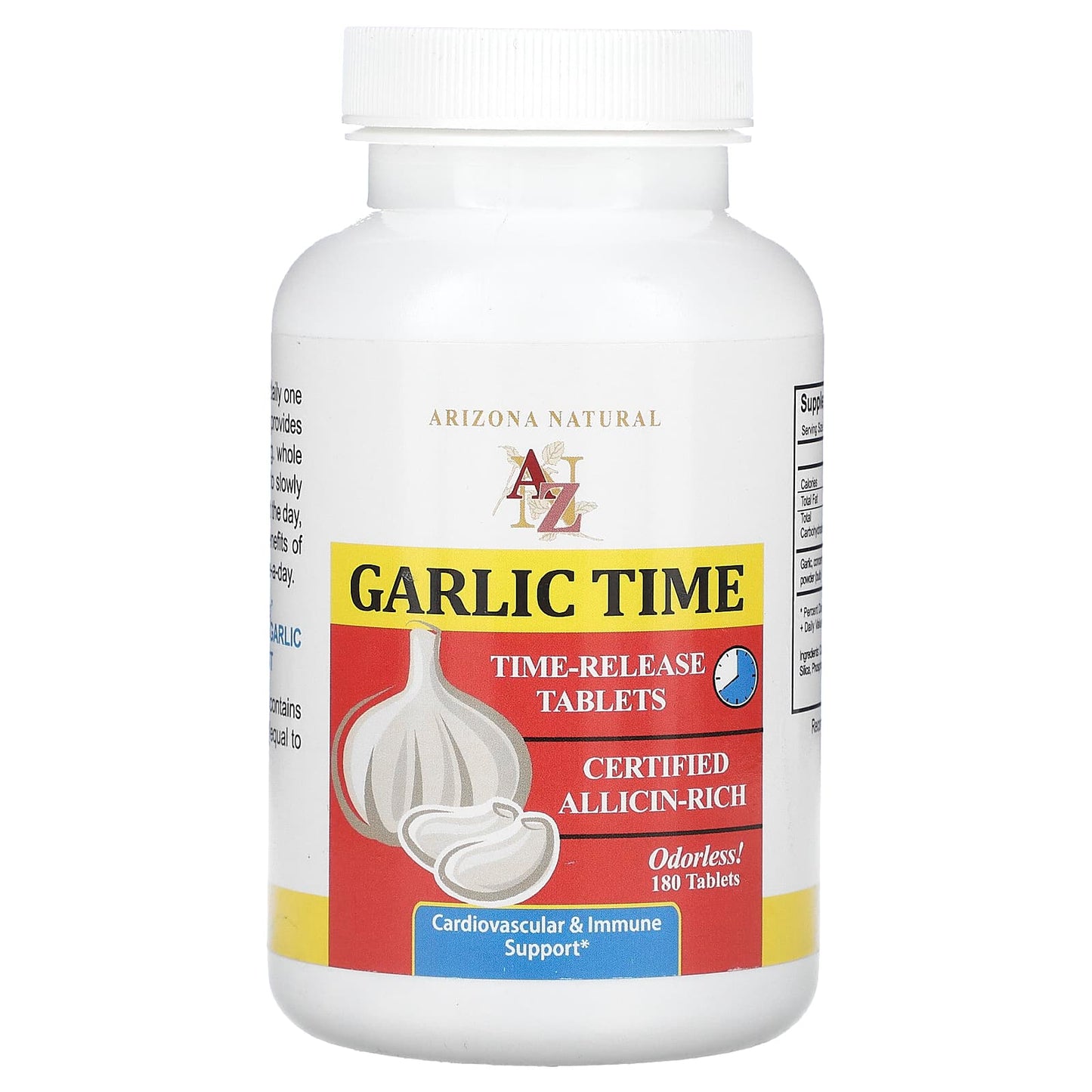 Arizona Natural-Garlic Time-180 Tablets