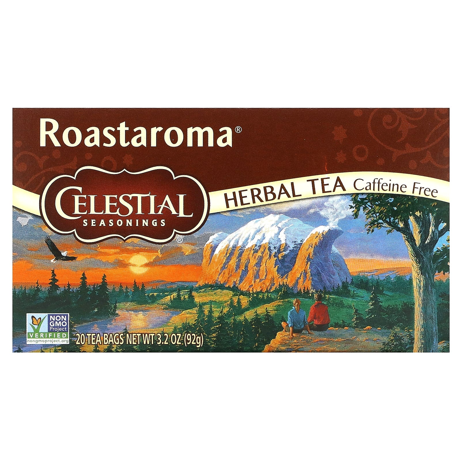 Celestial Seasonings-Herbal Tea-Roastaroma-Caffeine Free-20 Tea Bags-3.2 oz (92 g)