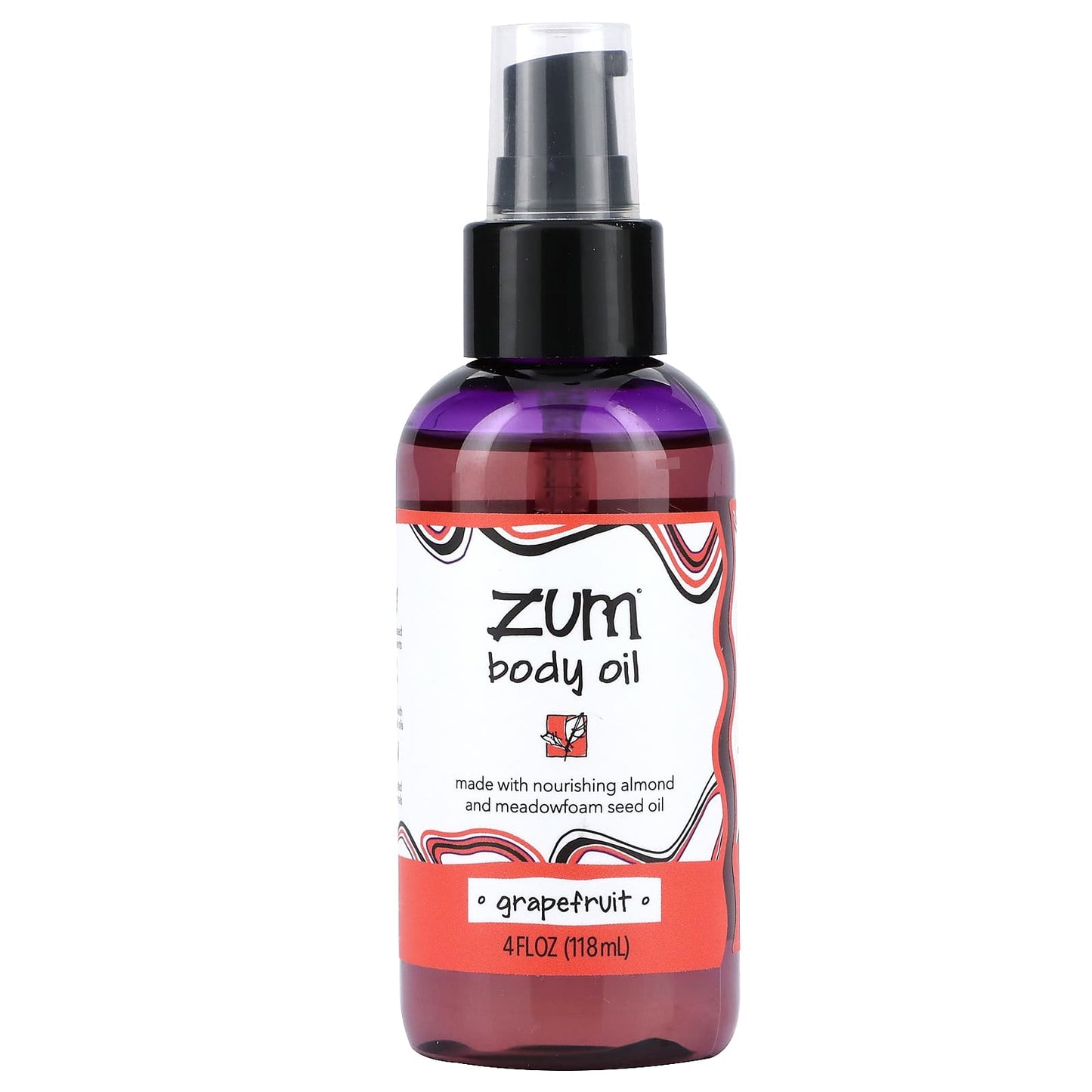 ZUM-Zum Body Oil-Grapefruit-4 fl oz (118 ml)