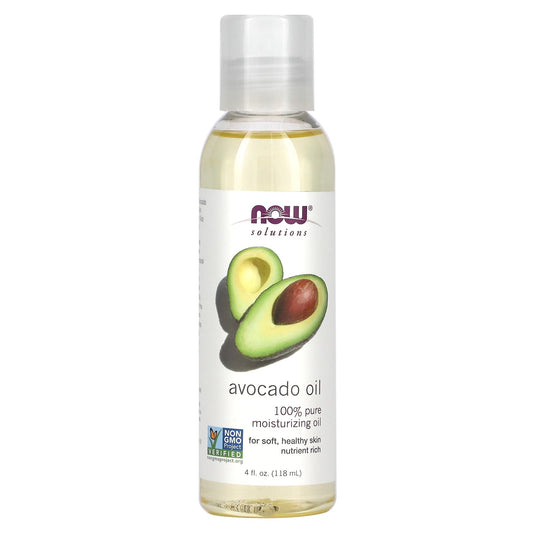 NOW Foods-Solutions-Avocado Oil-4 fl oz (118 ml)