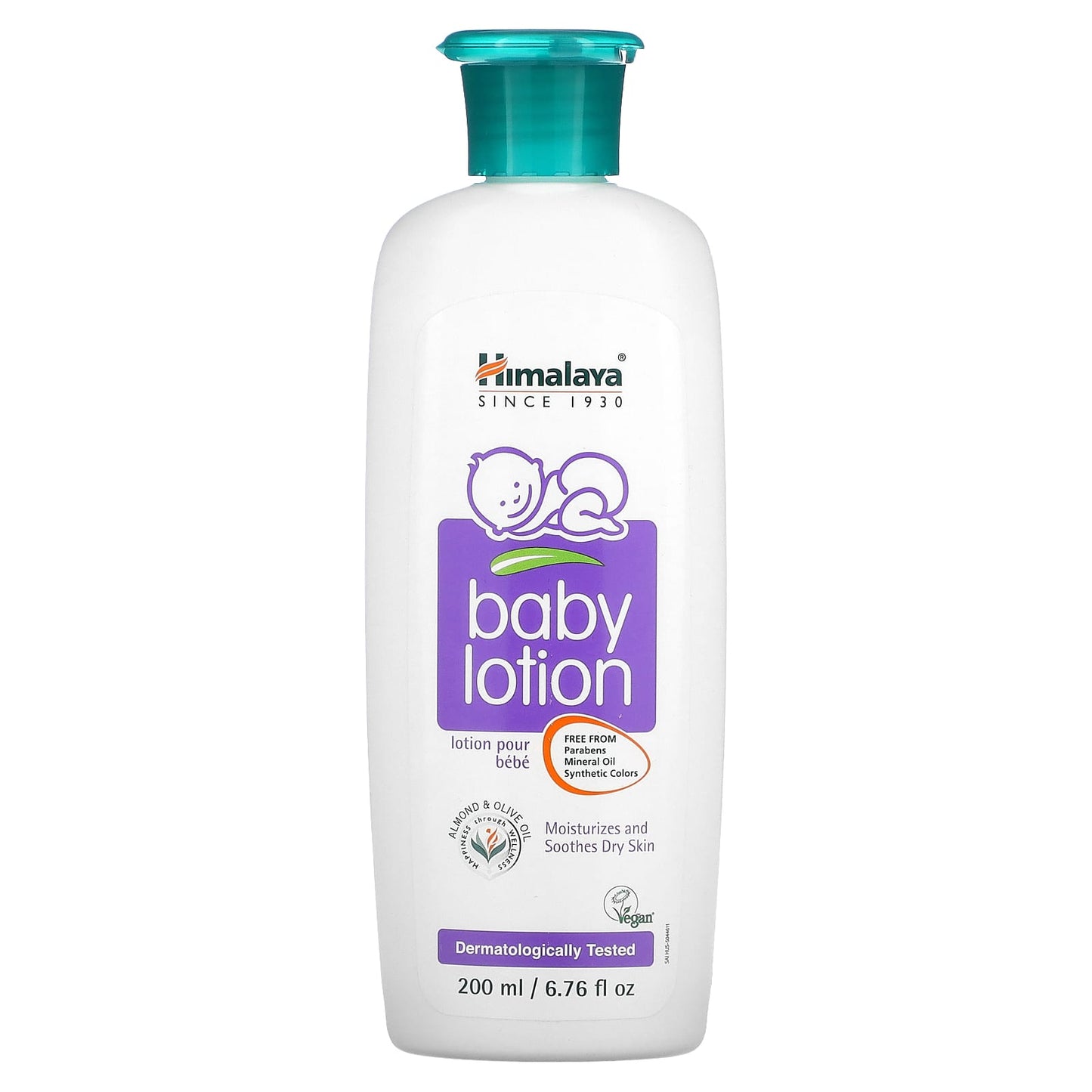 Himalaya-Baby Lotion-Almond & Olive Oil-6.76 fl oz (200 ml)