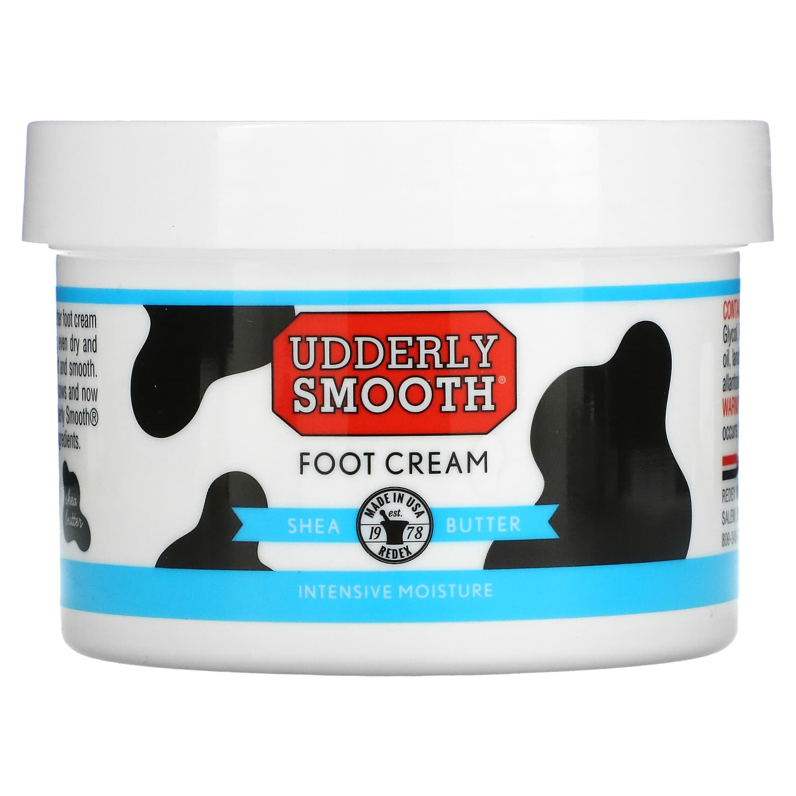 Udderly Smooth-Foot Cream-Shea Butter-8 oz (227 g)