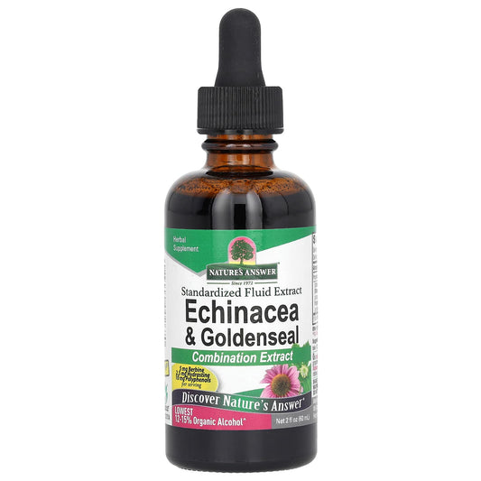 Nature's Answer-Echinacea & Goldenseal-2 fl oz (60 ml)