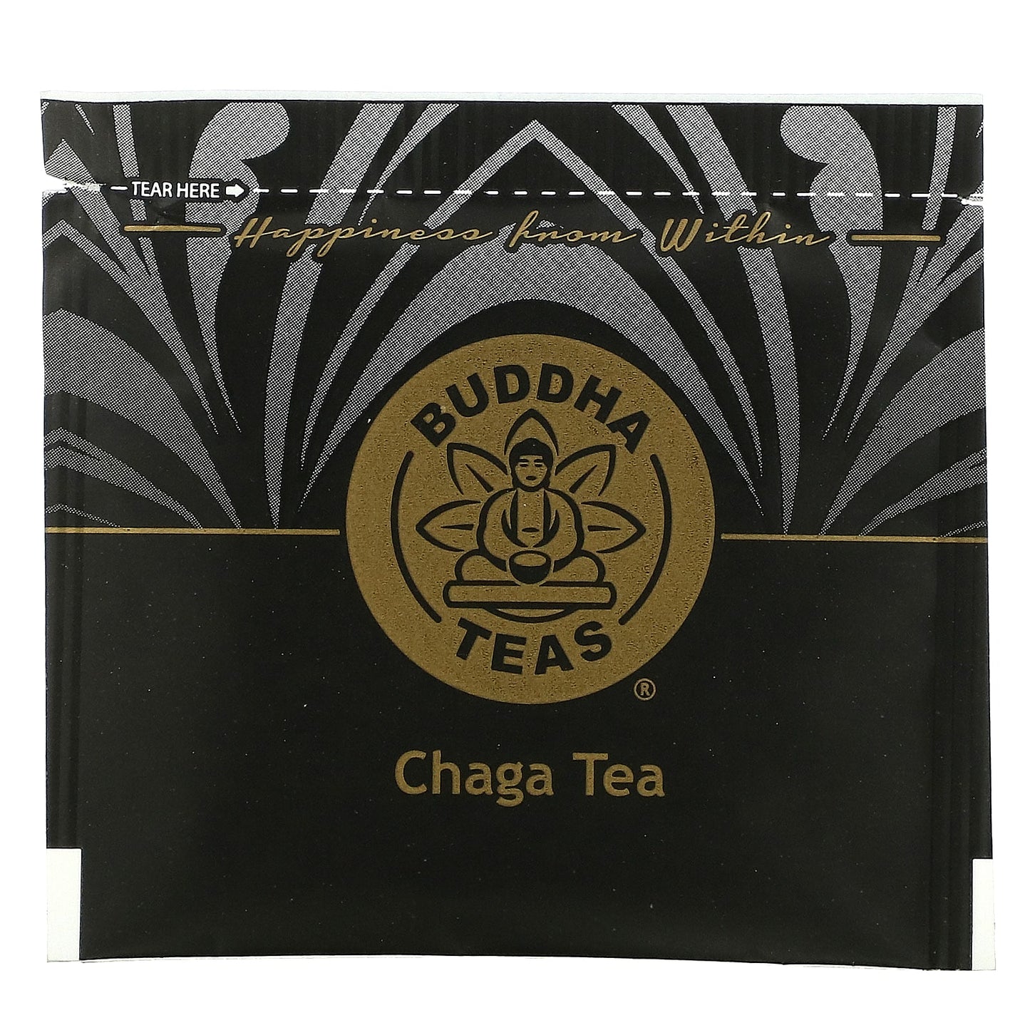 Buddha Teas, Organic Herbal Tea, Chaga Mushroom, 18 Tea Bags, 0.95 oz (27 g)