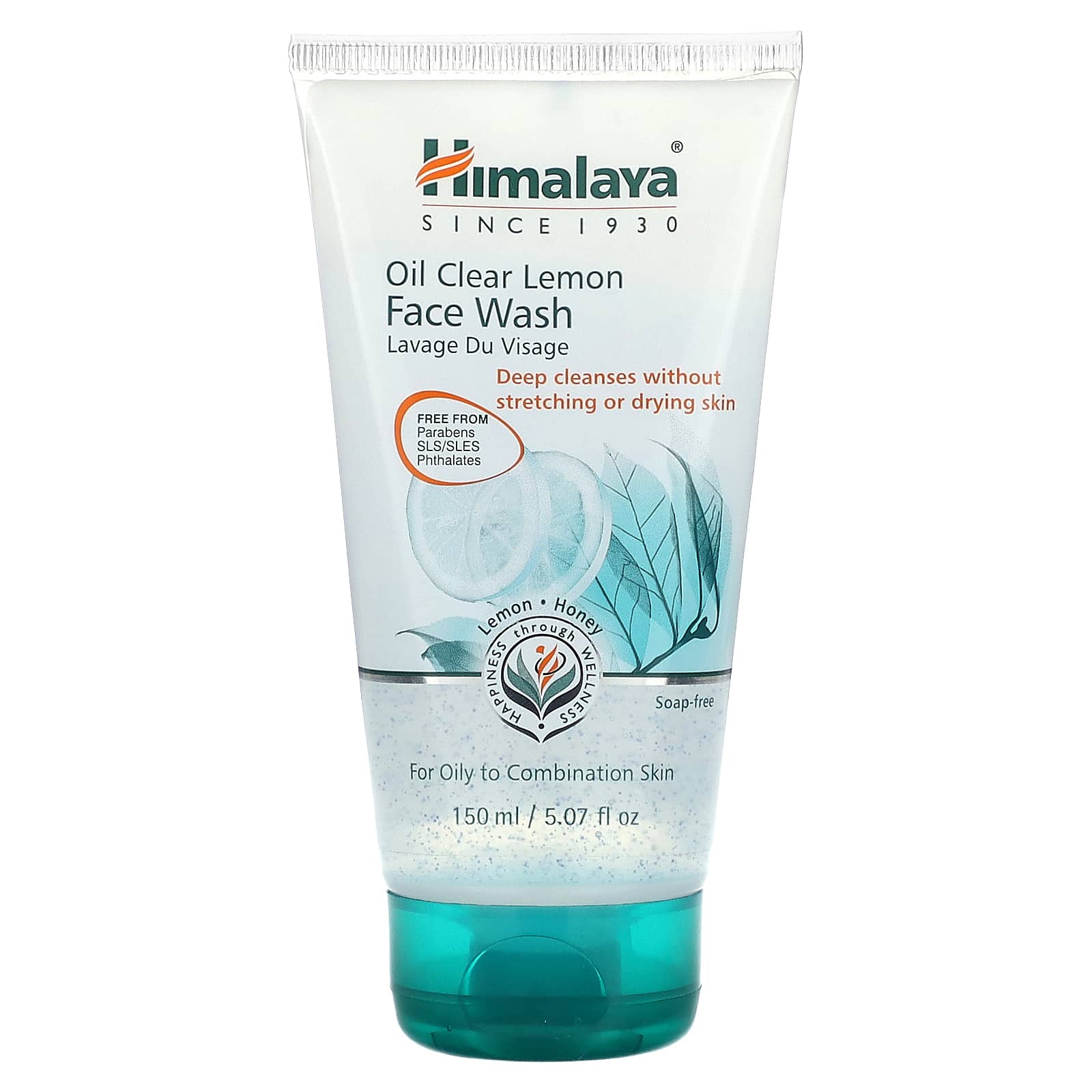 Himalaya-Oil Clear Lemon Face Wash-For Oily to Combination Skin-5.07 fl oz (150 ml)