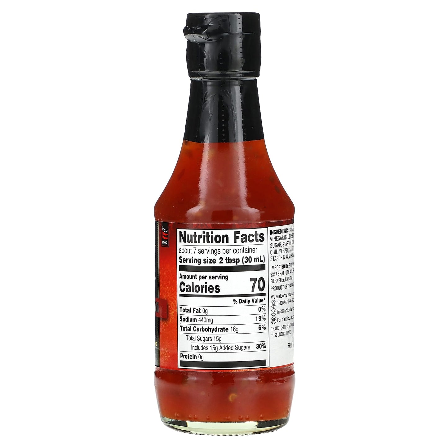 Thai Kitchen, Sweet Red Chili, Med, 6.57 fl oz (194 ml)