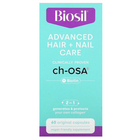 BioSil-Advanced Hair + Nail Care-60 Original Capsules