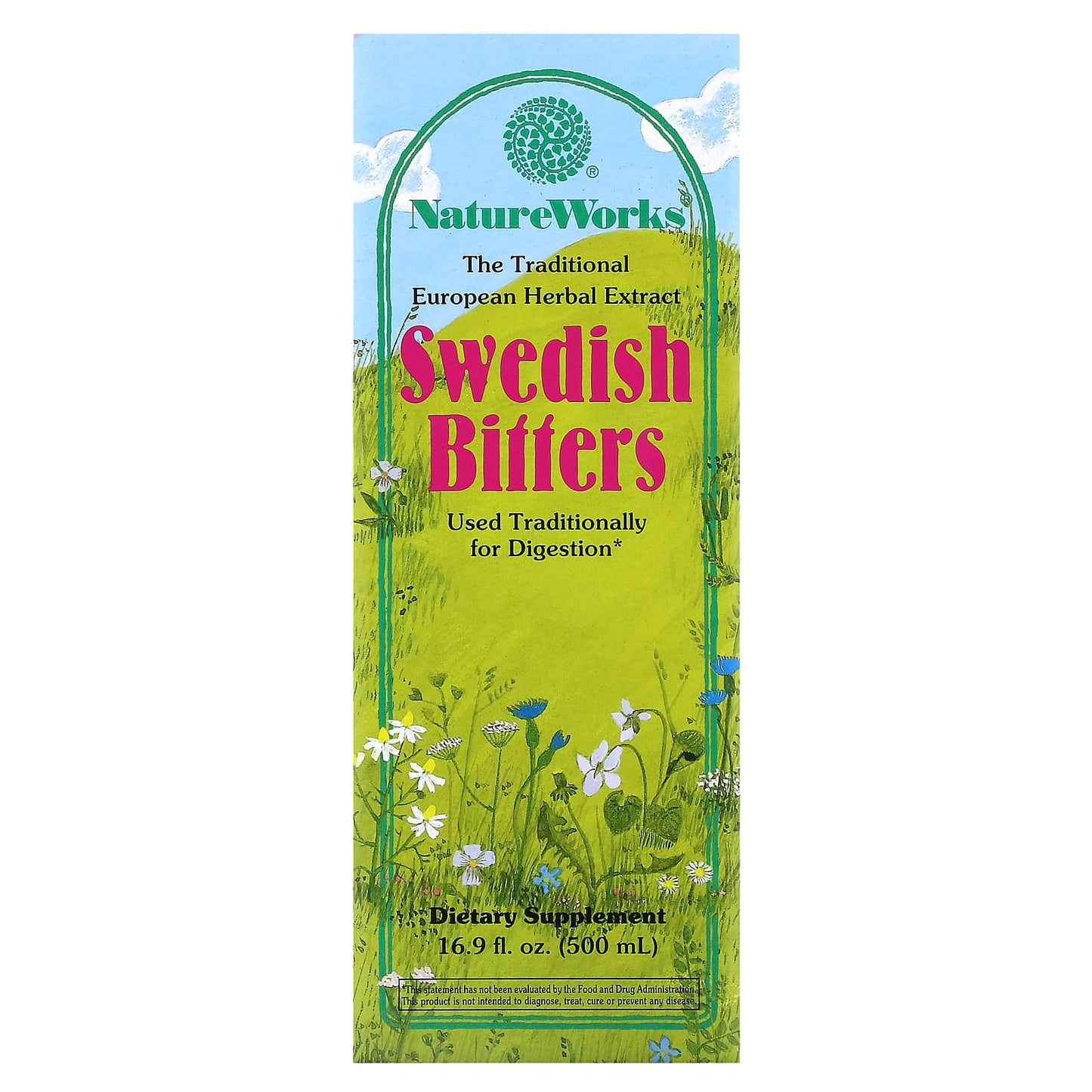 Nature's Way-NatureWorks-Swedish Bitters-16.9 fl oz (500 ml)