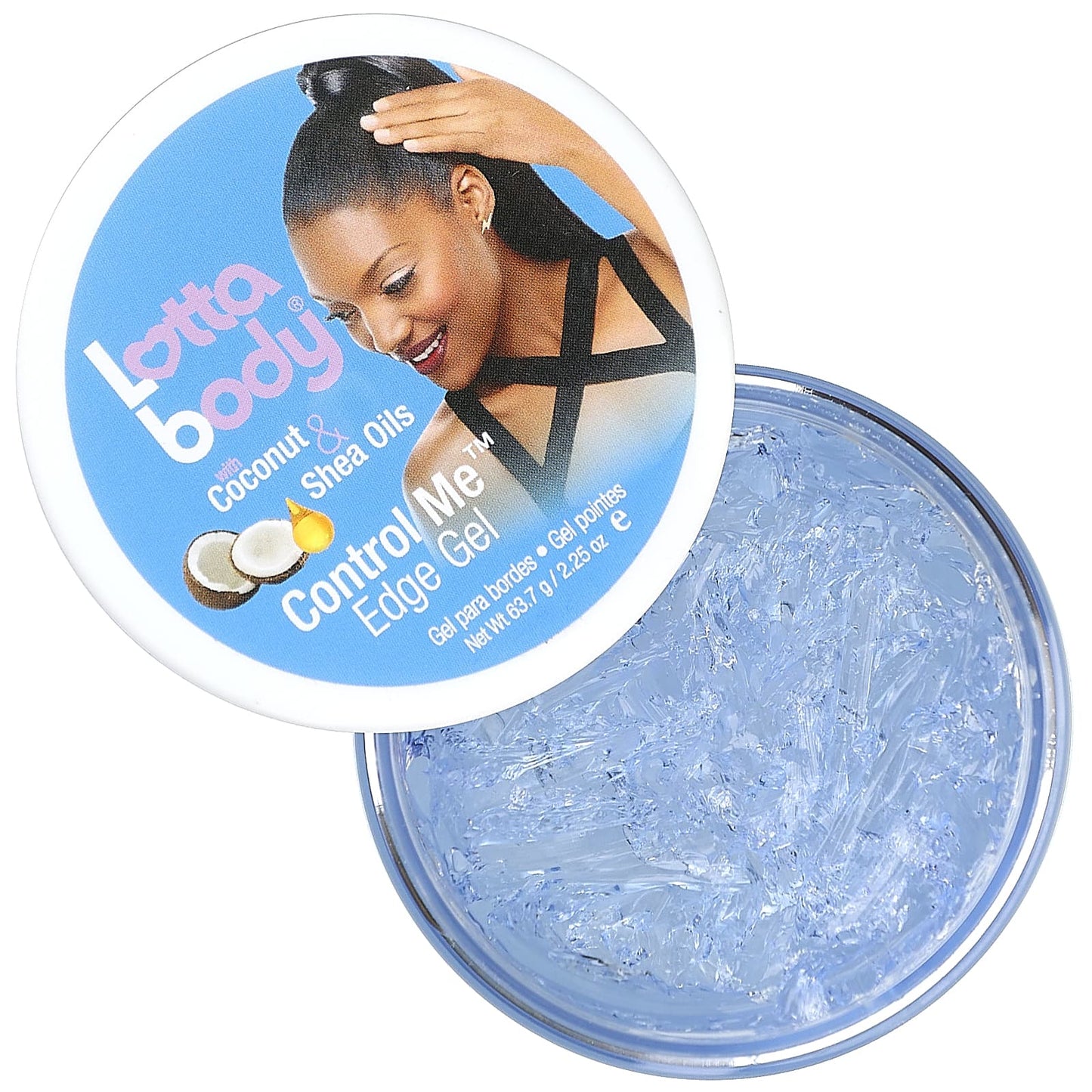 Lottabody, Control Me, Edge Gel, With Coconut & Shea Oils, 2.25 oz (63.7 g)