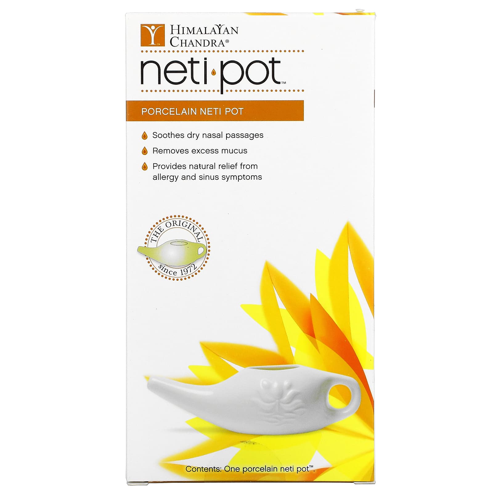 Himalayan Chandra-Porcelain Neti Pot-1 Pot