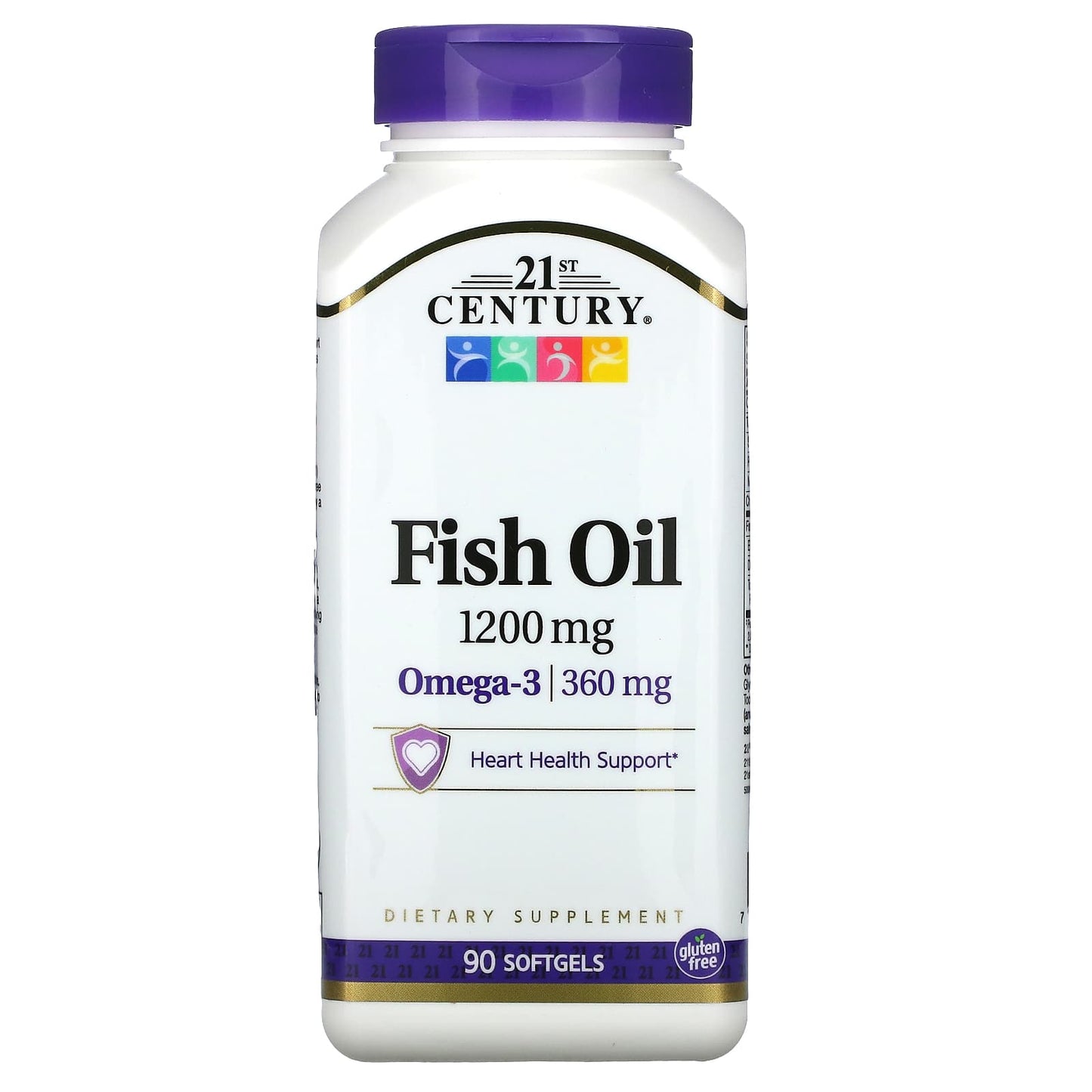 21st Century-Fish Oil-1,200 mg-90 Softgels