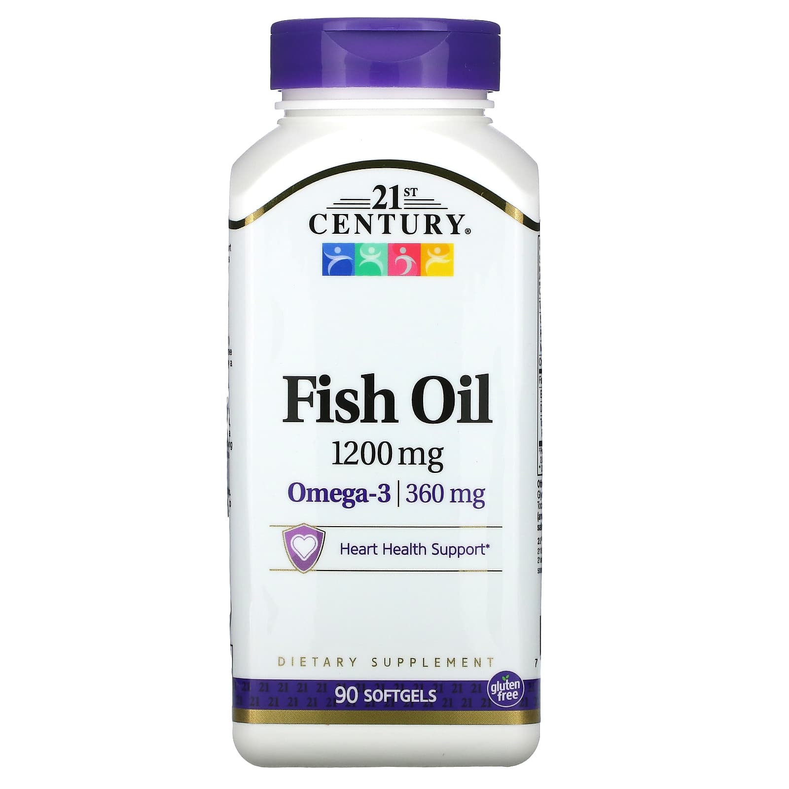 21st Century-Fish Oil-1,200 mg-90 Softgels