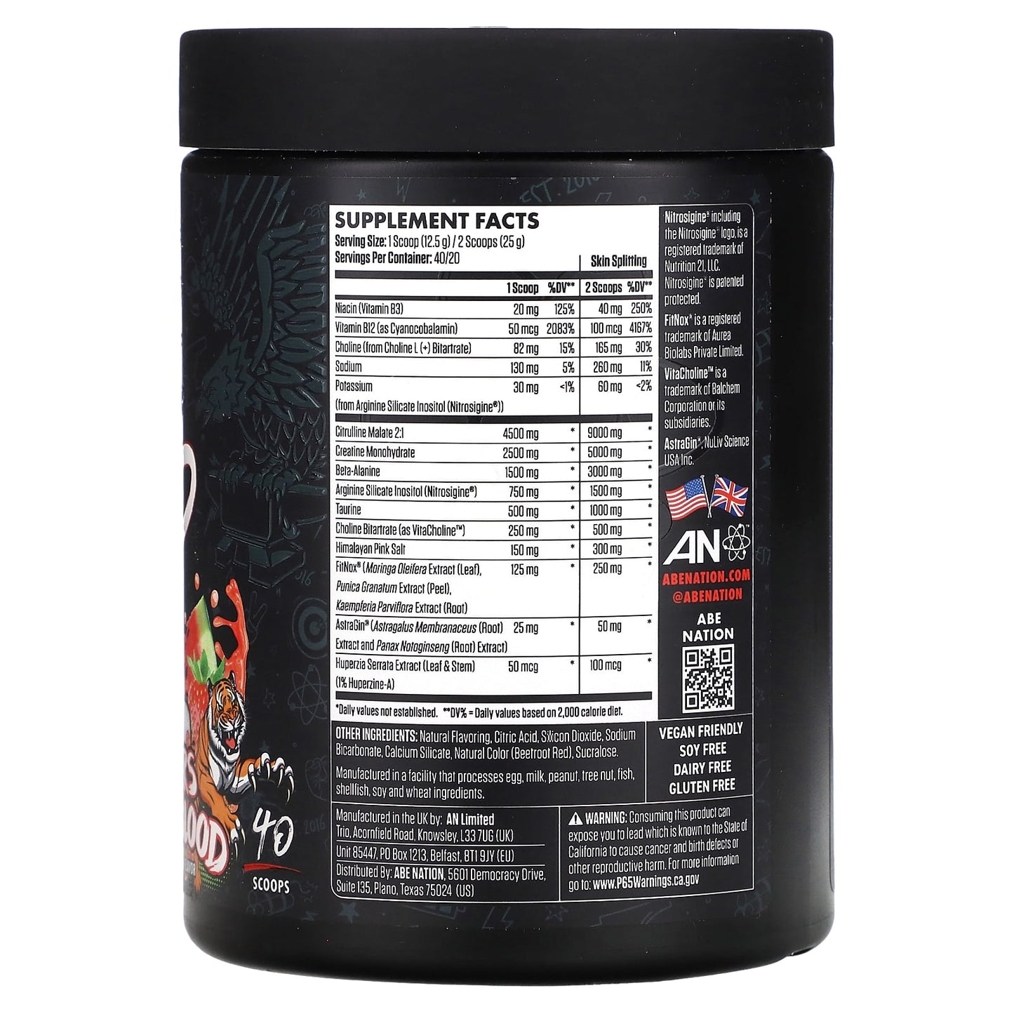 ABE, Pump, Tigers Blood, 17.63 oz (500 g)