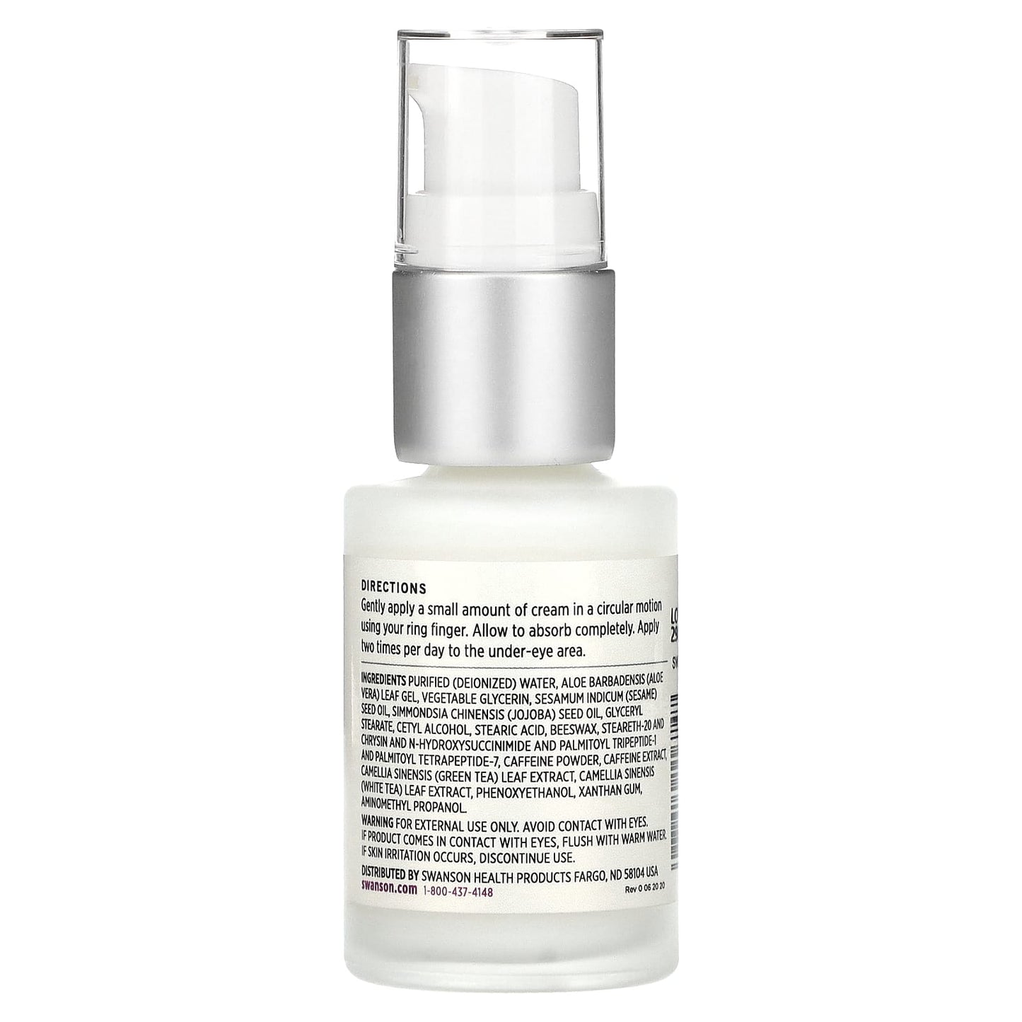 Swanson, Revitalizing Eye Cream, 1 fl oz (29.6 ml)