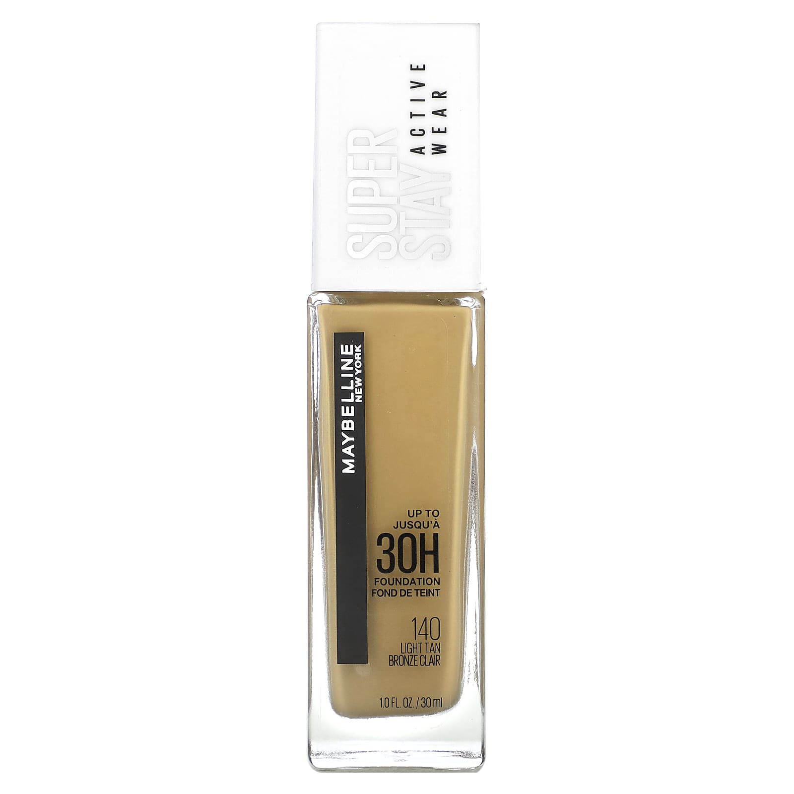 Maybelline-Super Stay-Active Wear Foundation-140 Light Tan-1 fl oz (30 ml)