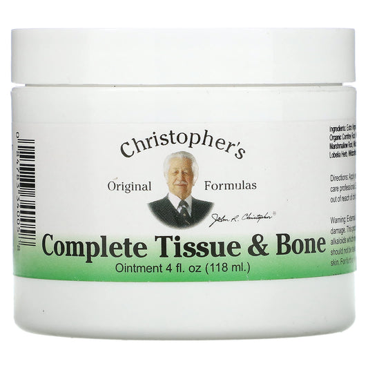 Christopher's Original Formulas-Complete Tissue & Bone Ointment-4 fl oz (118 ml)