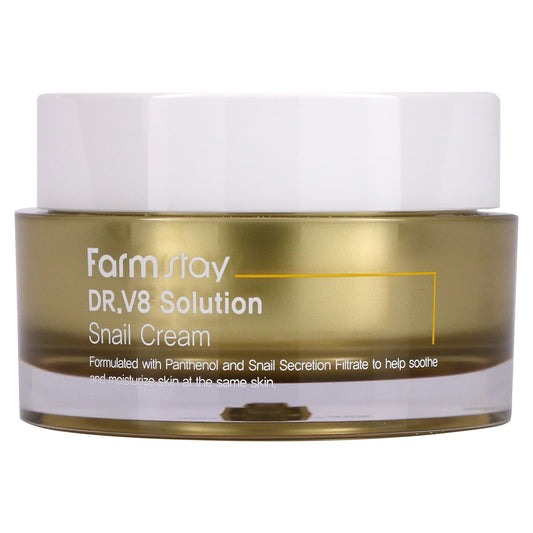 Farmstay-Dr. V8 Solution Snail Cream-1.69 fl oz (50 ml)