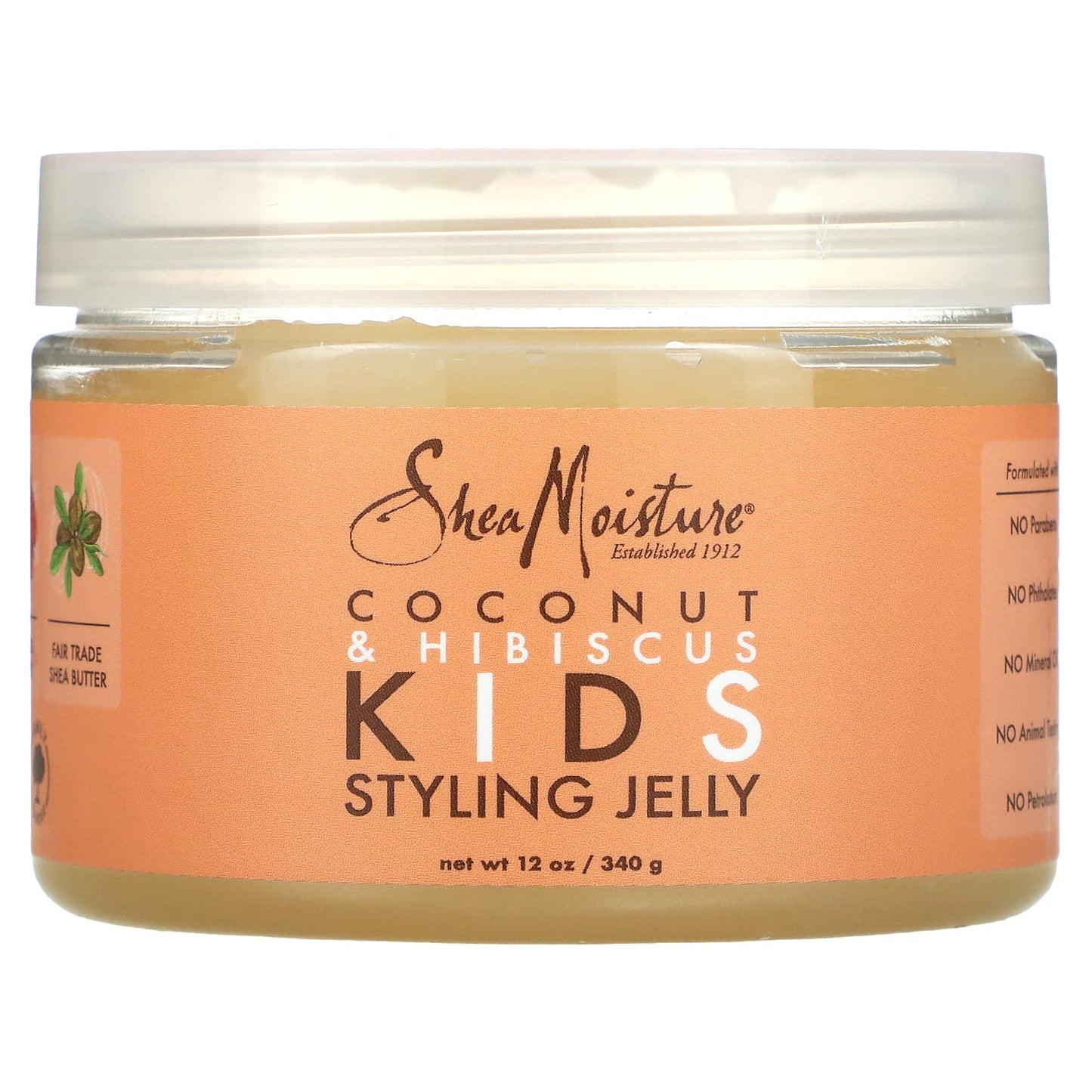 SheaMoisture-Kids Styling Jelly-Coconut & Hibiscus-12 oz (340 g)