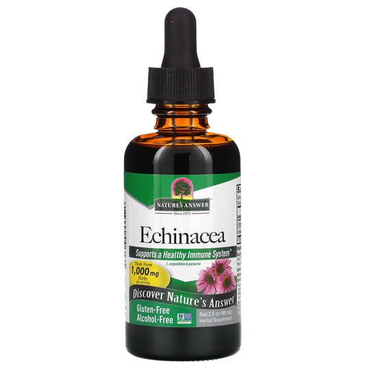 Nature's Answer-Echinacea-Alcohol-Free-1000 mg-2 fl oz (60 ml)