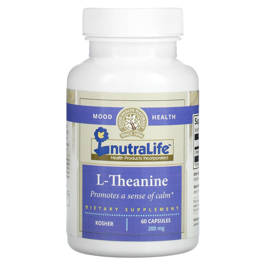 NutraLife-L-Theanine-200 mg-60 Capsules