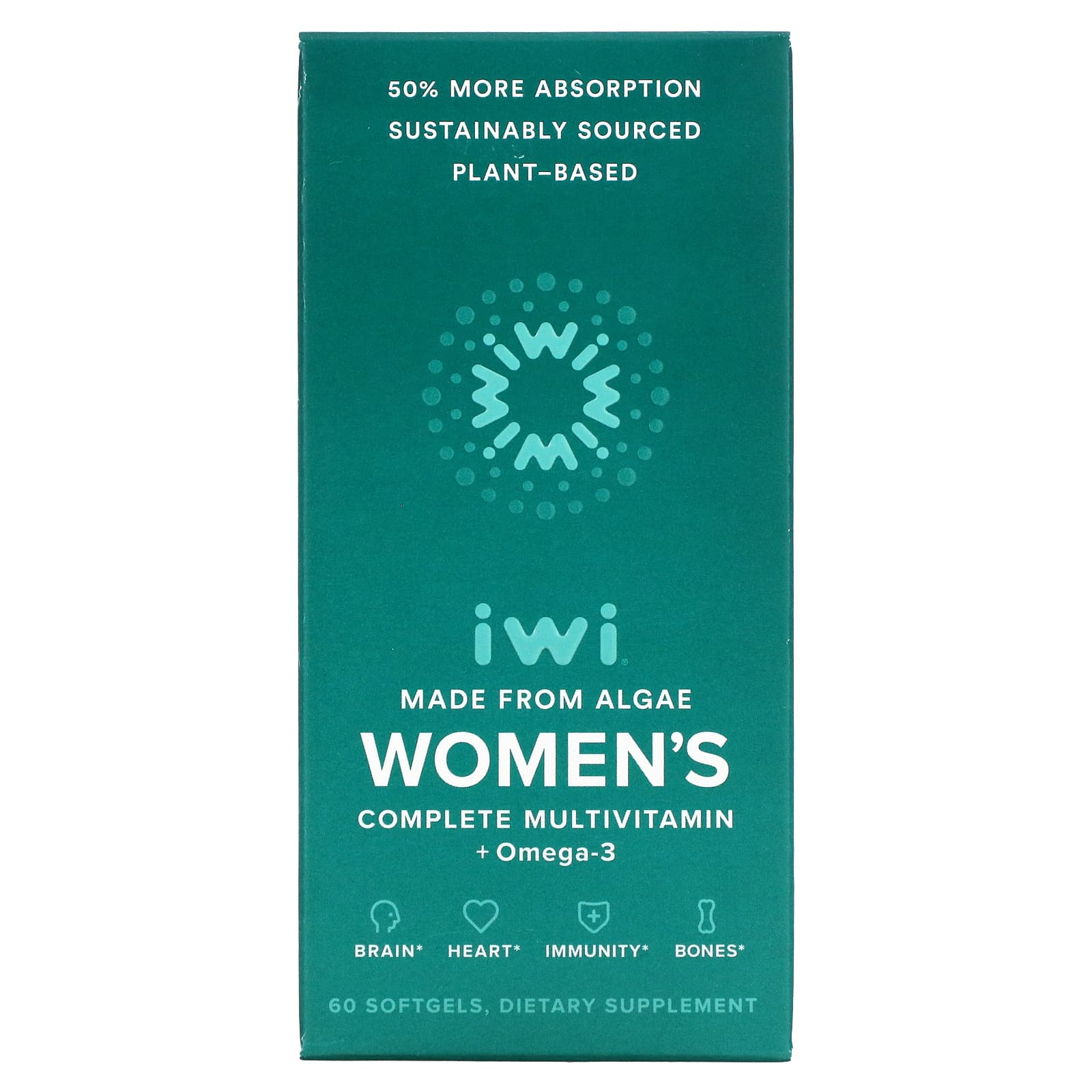 iWi-Women's Complete Multivitamin + Omega-3-60 Softgels