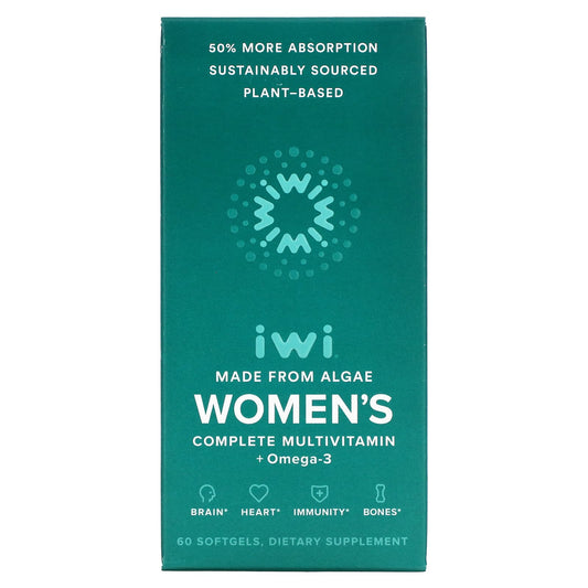 iWi-Women's Complete Multivitamin + Omega-3-60 Softgels