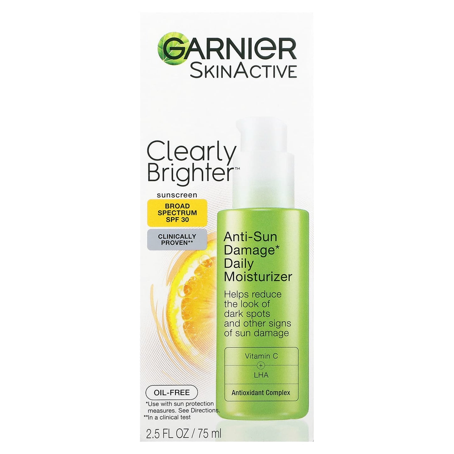 Garnier, SkinActive, Anti-Sun Damage Daily Moisturizer, SPF 30, 2.5 fl oz (75 ml)