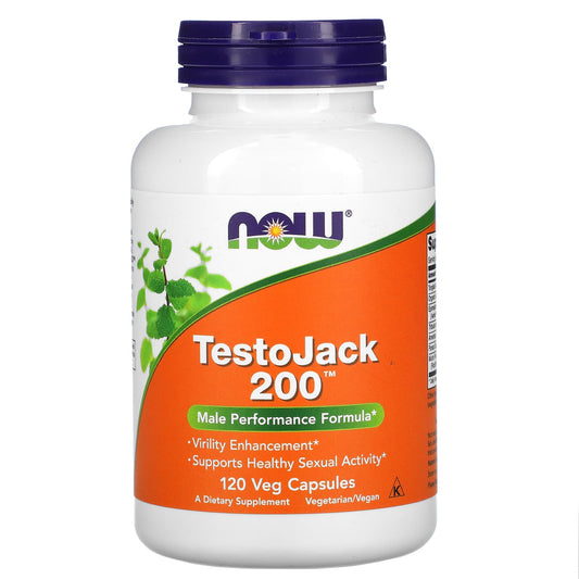 NOW Foods-TestoJack 200-120 Veg Capsules