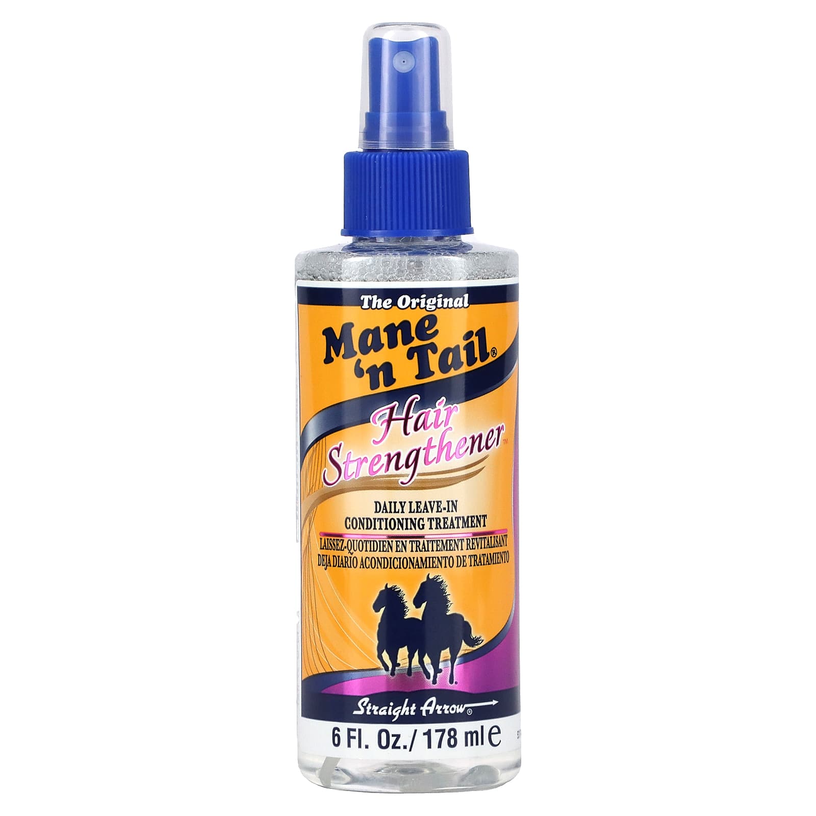 Mane 'n Tail-Hair Strengthener-Daily Leave-In Conditioning Treatment-6 fl oz (178 ml)