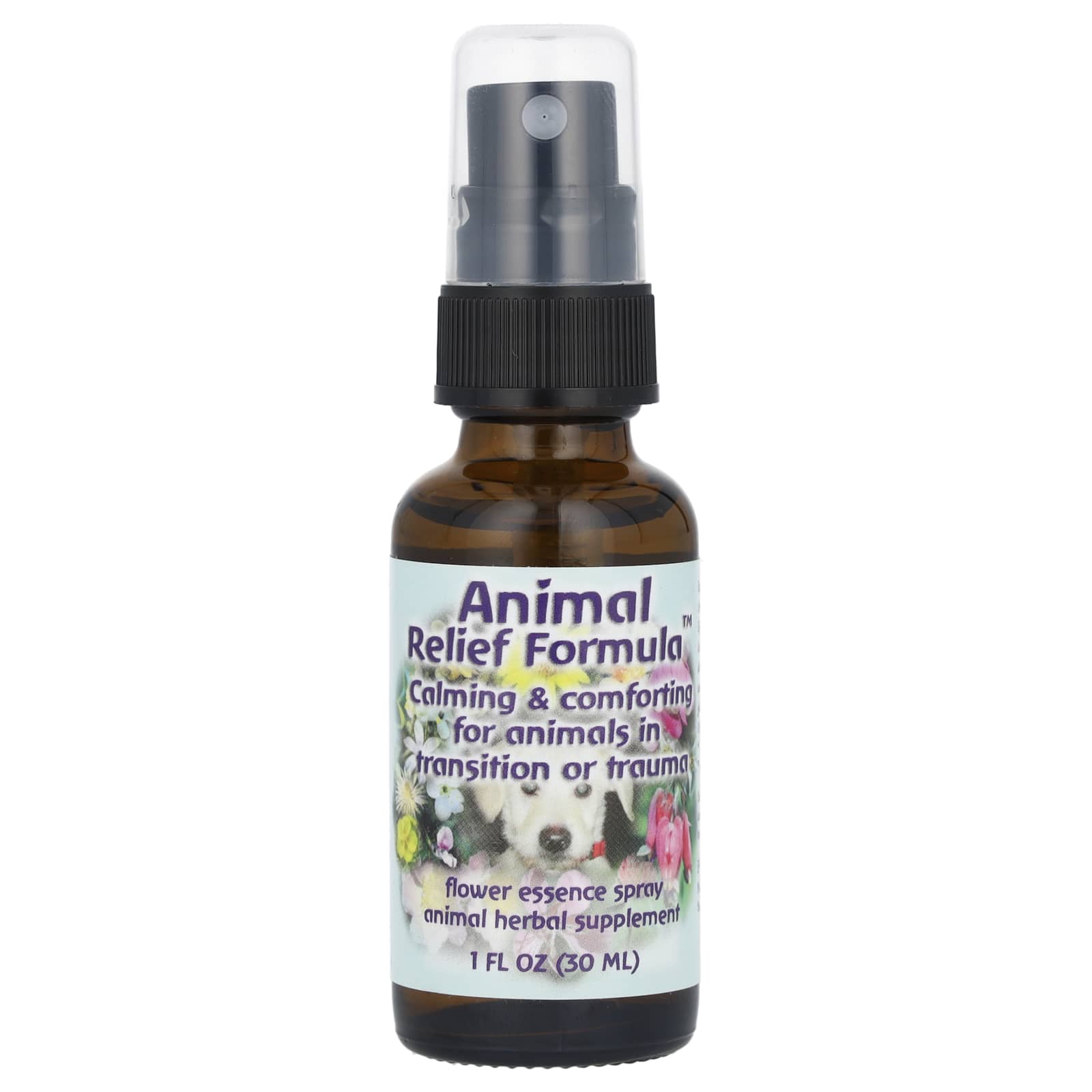 Flower Essence Services-Animal Relief Formula-Flower Essence Spray-1 fl oz (30 ml)