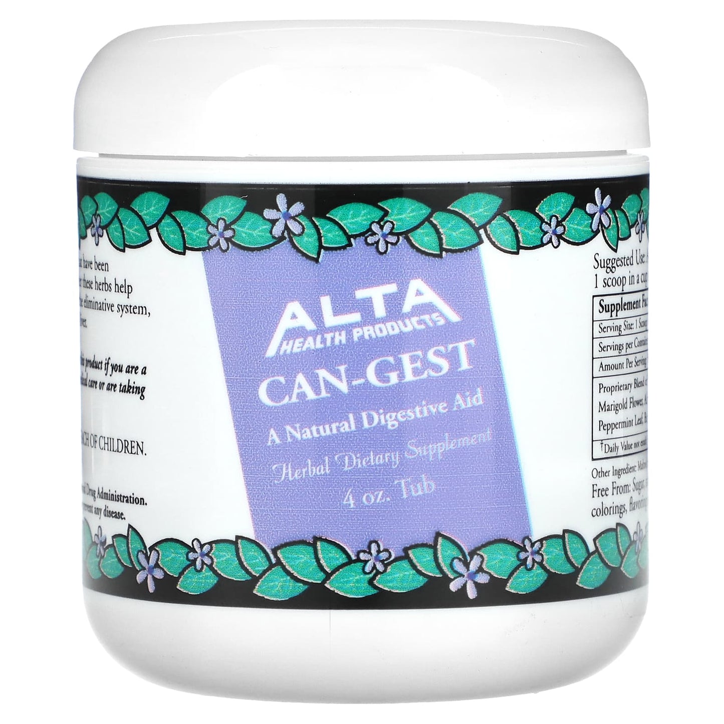 Alta Health-Can-Gest-A Natural Digestive Aid-4 oz