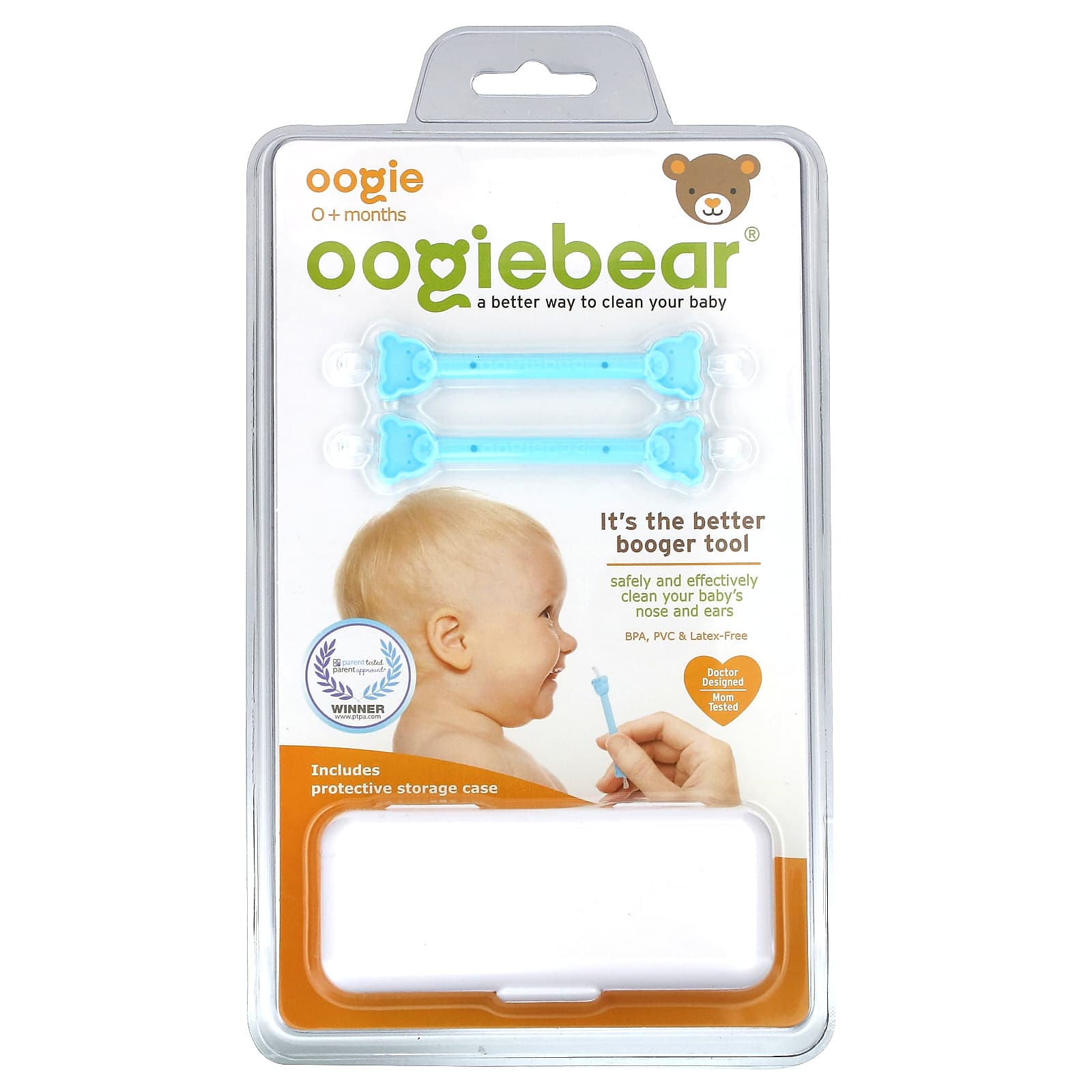 oogiebear-It's The Better Booger Tool-0+ Months-Blue-2 Tools