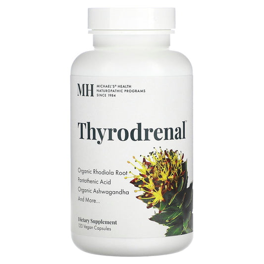 Michael's Naturopathic-Thyrodrenal-120 Vegan Capsules