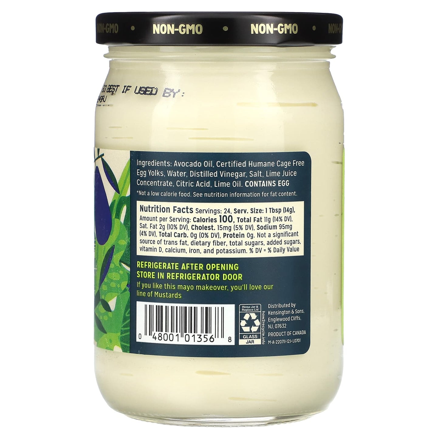 Sir Kensington's, Avocado Oil Mayonnaise, 12 fl oz (354 ml)