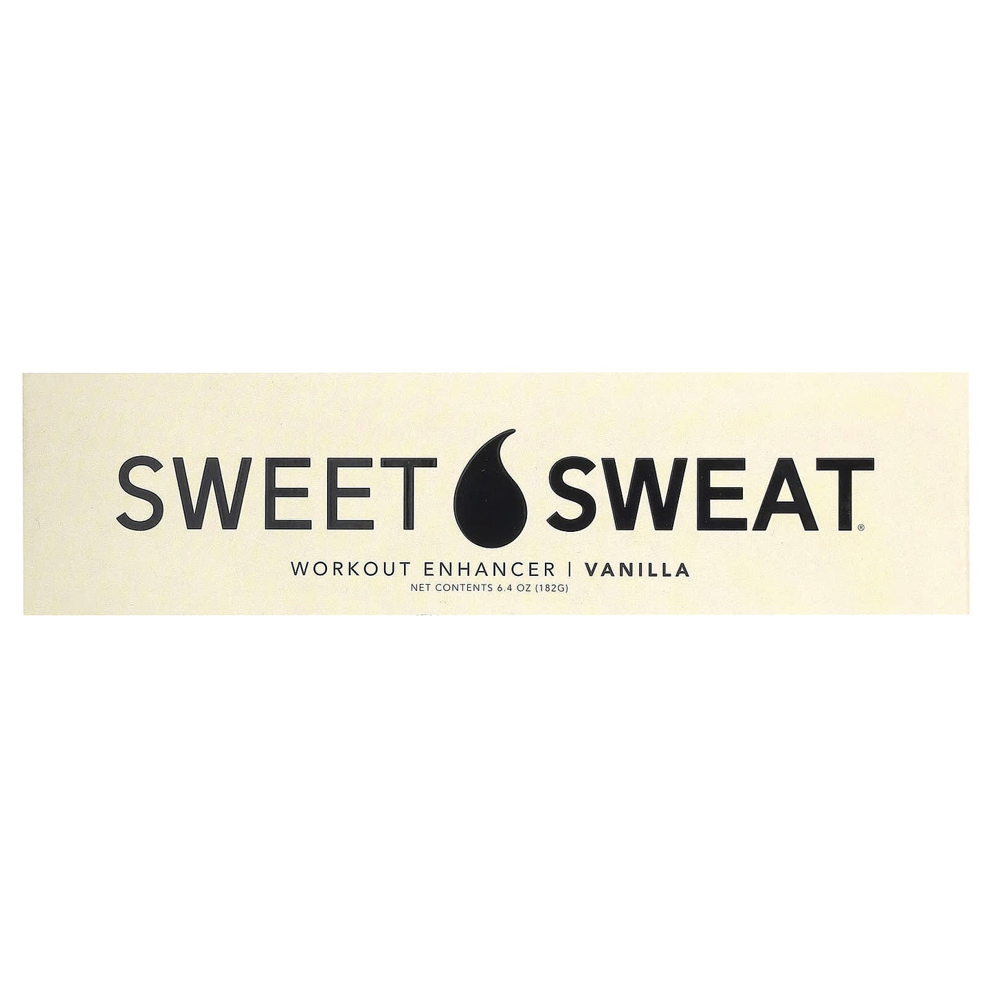 Sports Research, Sweet Sweat, Workout Enhancer, Vanilla, 6.4 oz (182 g)