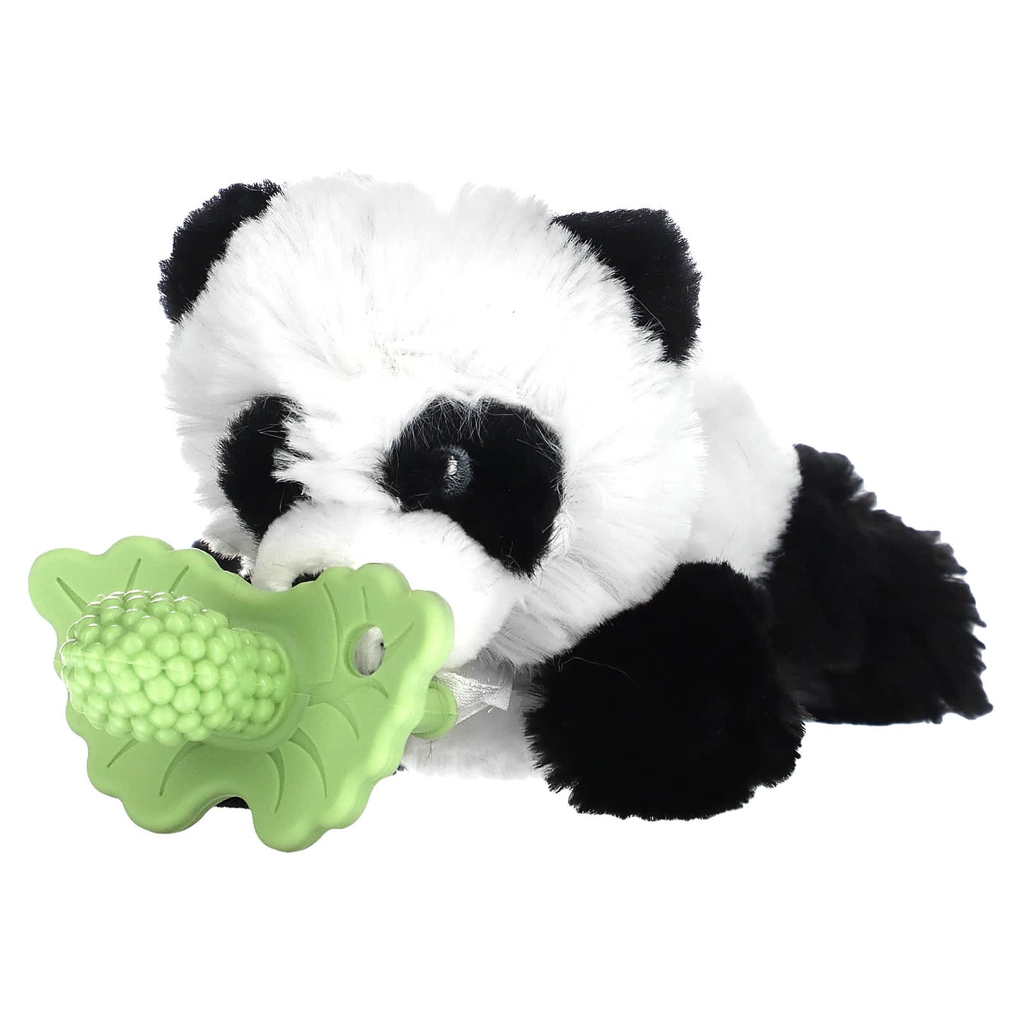 RaZbaby, Teether Holder, Detachable Teether, 0 Months+, Panda, 1 Count